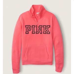 VICTORIA SECRET PINK QUARTER ZIP